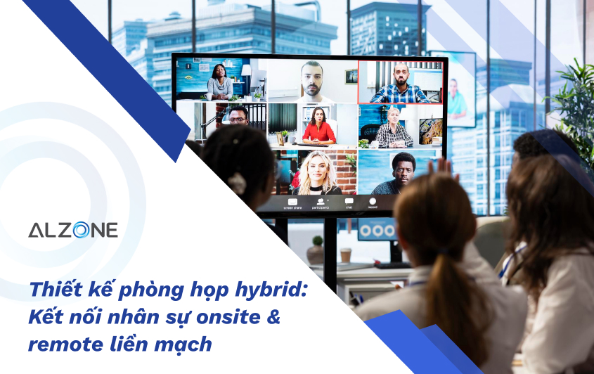 Thiết kế phòng họp hybrid